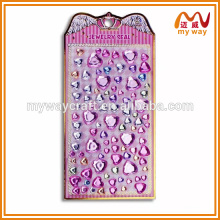 The princess series acrylic mirror sticker, mobile phone stick